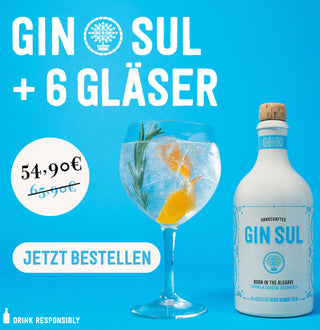 Gin Sul 0,5L x Copo Gläser Bundle