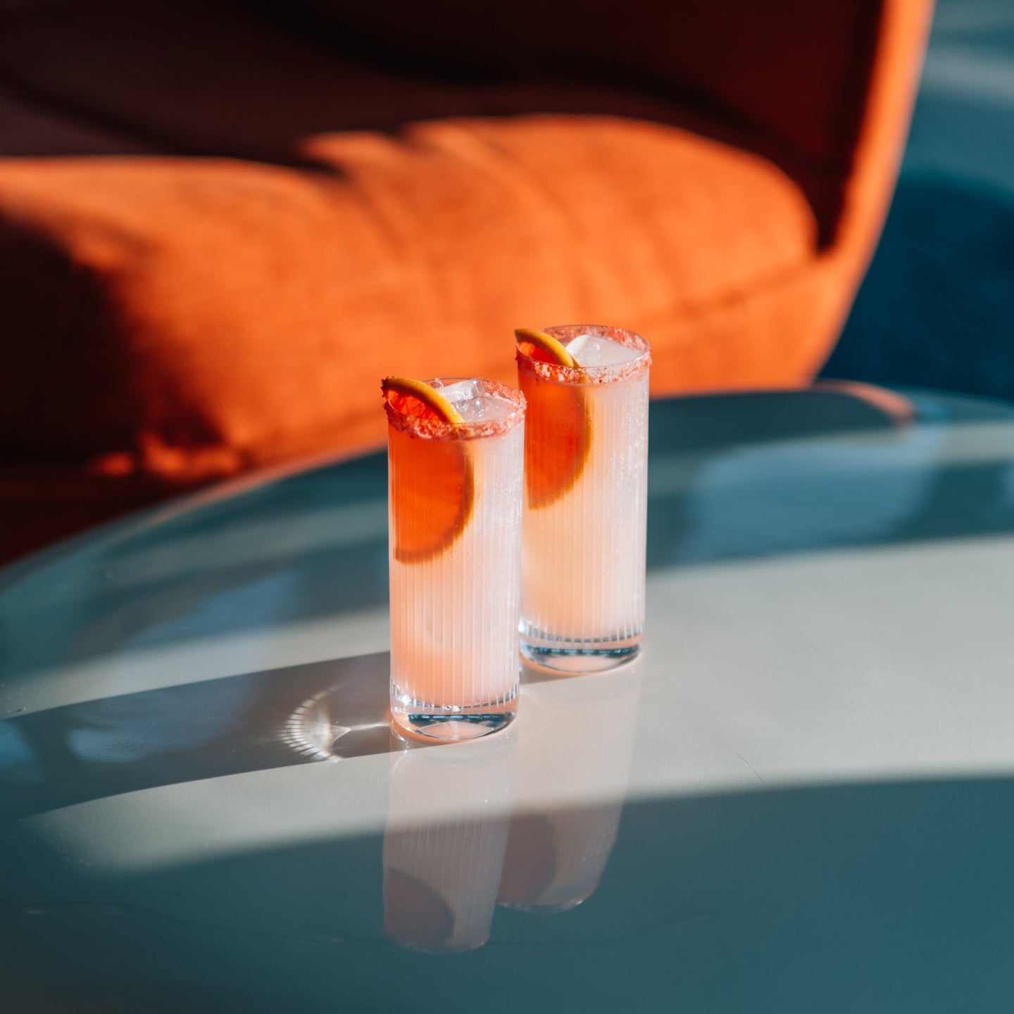 Lisboa Sunset – Erfrischender Gin Cocktail mit Grapefruit